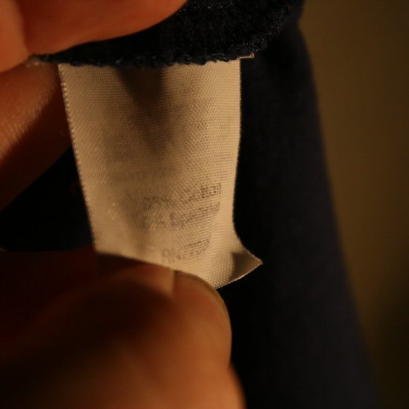 J. Crew Navy Cotton Saturday Twist Shift Dress - Picture 6 of 6